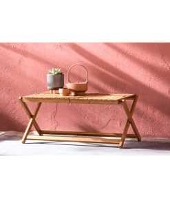 Dehner Tablett-Tisch Macao, Ca. B90/H38/T50 Cm 9 Dehner Tablett-Tisch Macao, Ca. B90/H38/T50 Cm -Garten & Außenbereich 6713556 WE MO 001 TabletttischMacao