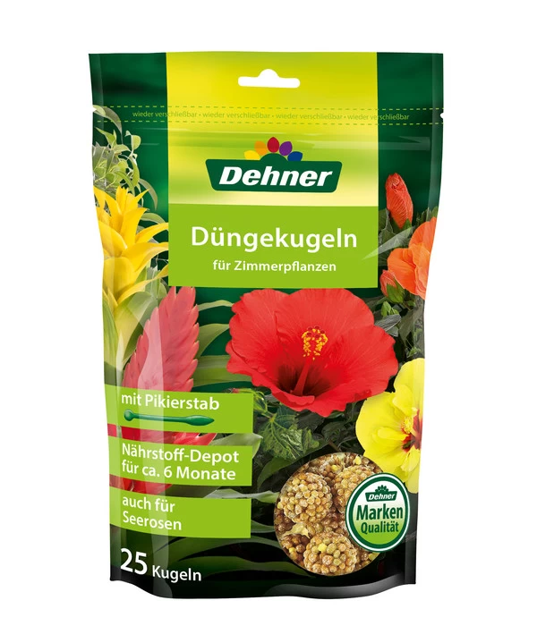 Dehner Düngekugeln Für Zimmerpflanzen, 25 Kugeln 1 Dehner Düngekugeln Für Zimmerpflanzen, 25 Kugeln