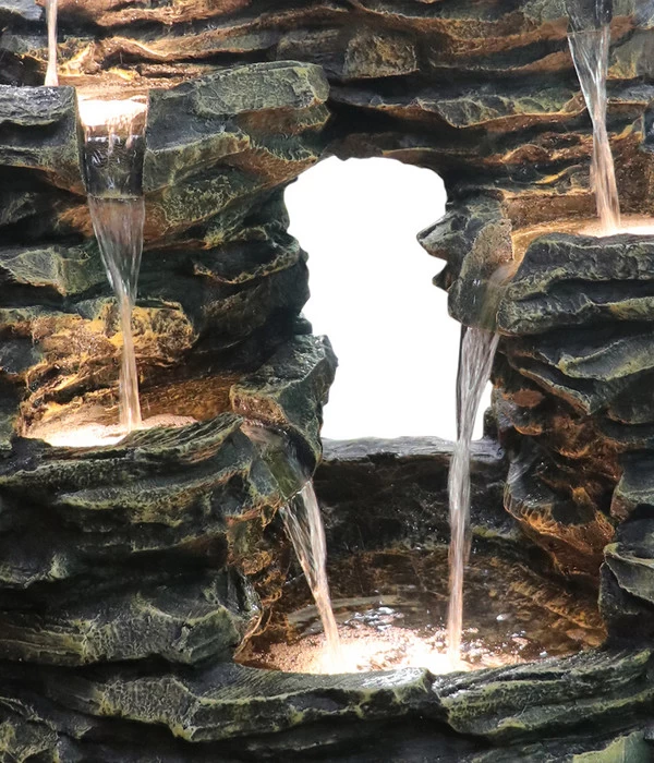 Dehner Polyresin-Gartenbrunnen Salto, Ca. H99 Cm 4 Dehner Polyresin-Gartenbrunnen Salto, Ca. H99 Cm – Bild 4