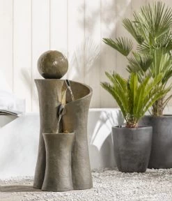 Dehner Polyresin-Gartenbrunnen Acapulco, Ca. H100 Cm -Garten & Außenbereich 6742480 WE MO 001 DehnerPolyresinBrunnenAcapulcoNEU