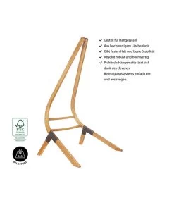 La Siesta Hängesesselgestell Calma Nature -Garten & Außenbereich 6743306 WE IG 001 HMStaenderCalmaNature