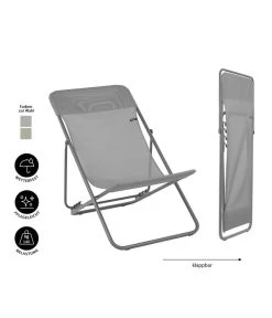 Lafuma Liegestuhl Maxi Transat, Batyline® -Garten & Außenbereich 6745798 WE IG 001 MaxiTransat