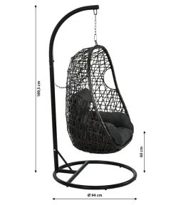 Dehner Hängesessel Hawaii -Garten & Außenbereich 6751598 WE BG 001 HaengesesselHawaiiNeu