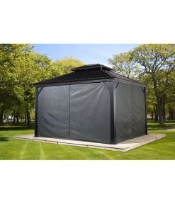 Sojag Vorhang-Set Messina 8 Sojag Vorhang-Set Messina -Garten & Außenbereich 6752810 WE MO 003 VorhangSetMessina