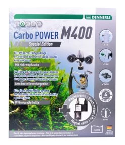DENNERLE CO2-Pflanzendünge-Set Mehrweg CarboPOWER M400 Special Edition