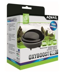 AQUAEL Aquarium Membranpumpe Oxyboost AP-100 Plus