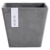 Ecopots Kunststoff-Topf Rotterdam, Quadratisch