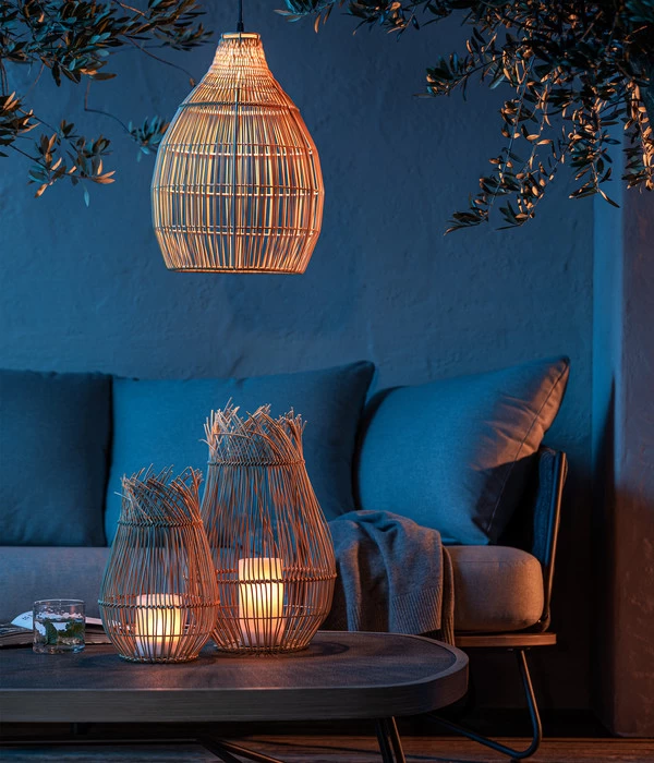 Dehner Solar-Hängeleuchte Cetara, Ca. Ø29/H42 Cm 3 Dehner Solar-Hängeleuchte Cetara, Ca. Ø29/H42 Cm – Bild 3