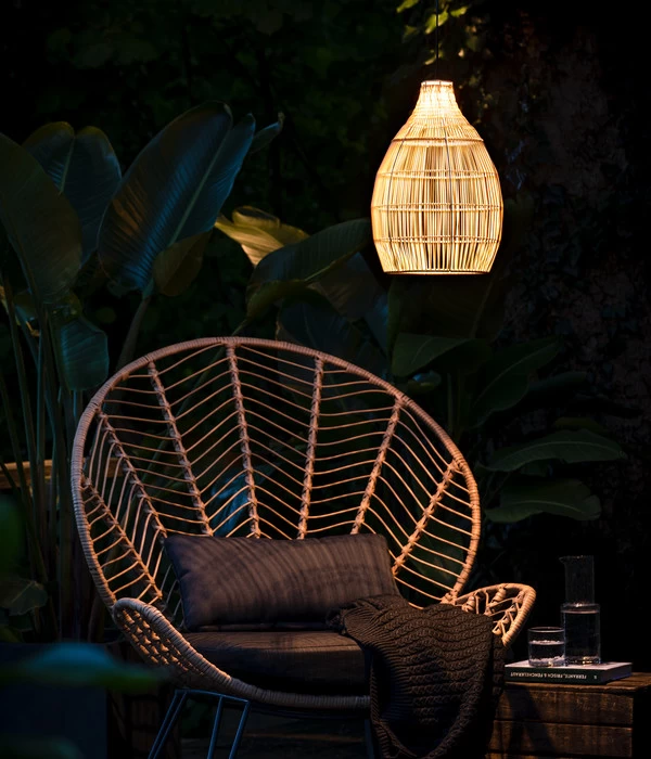 Dehner Solar-Hängeleuchte Cetara, Ca. Ø29/H42 Cm 4 Dehner Solar-Hängeleuchte Cetara, Ca. Ø29/H42 Cm – Bild 4