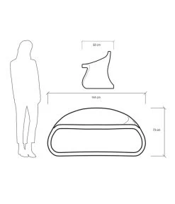 Farmet Kunststoff-Gartensofa For Two -Garten & Außenbereich 6884258 WE DE 001 Sofafortwoelfenbein