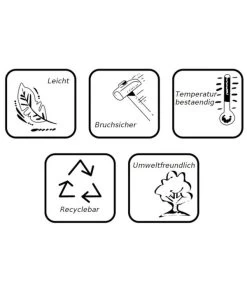 Farmet Kunststoff-Gartensessel Happy, Fluoreszierend -Garten & Außenbereich 6884449 6884456 6884696 6884704 6884712 6884720 WE DE 002 Sesselhappy