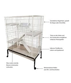 Dehner Lieblinge Nagerheim Alvin, Ca. B101/H129/T51 Cm 6 Dehner Lieblinge Nagerheim Alvin, Ca. B101/H129/T51 Cm -Garten & Außenbereich 6884555 WE IG 003 DehnerLieblingeNagerheimAlvin