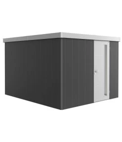 Biohort Gerätehaus Neo 4C, Dunkelgrau/silber