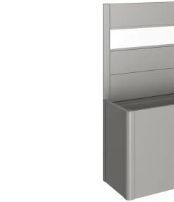 Biohort Sichtschutz Belvedere 100 Mit Acrylglas, Ca. B102/H91/T4 Cm -Garten & Außenbereich 6891089 WE DE 001 BiohortSichtschutzNeu