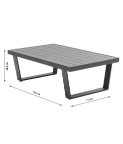 Dehner Liegenset Bellevue, 3-teilig -Garten & Außenbereich 6894182 WE BG 002 LiegesetBellevueNEU