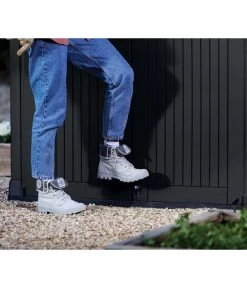 Keter Aufbewahrungsbox Store It Midi, Schwarz, 880 Liter, Ca. B132/H113,5/T71,5 Cm -Garten & Außenbereich 6894893 WE DE 002 KeterMuelltonnenbox