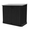 Keter Aufbewahrungsbox Store It Midi, Schwarz, 880 Liter, Ca. B132/H113,5/T71,5 Cm