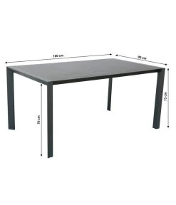 Dehner Alutisch Cleveland, Ca. B160/H75/T90 Cm -Garten & Außenbereich 6895353 WE BG 001 AlutischCleveland