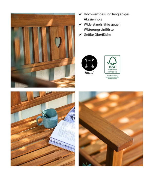 Dehner Bank Heart 2 Dehner Bank Heart – Bild 2