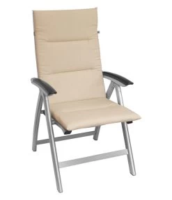 KETTtex Hochlehnerpolster Lindos Beige, Ca. B120/H4/T50 Cm -Garten & Außenbereich 6907190 WE DE 004 KETTtexHochlehnerpolsterLindosBeige