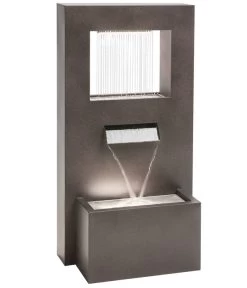 Dehner Metall-Gartenbrunnen Barcelona, Ca. H92 Cm