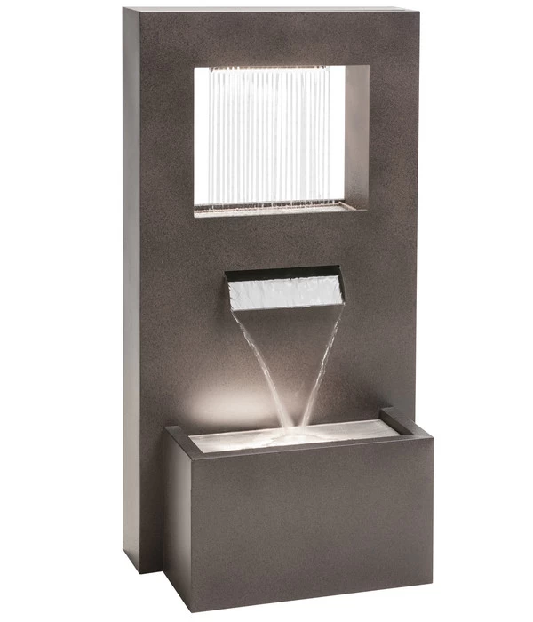 Dehner Metall-Gartenbrunnen Barcelona, Ca. H92 Cm 1 Dehner Metall-Gartenbrunnen Barcelona, Ca. H92 Cm