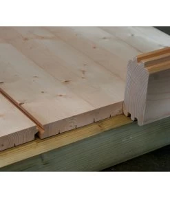 Wolff Finnhaus Gartenhaus Lappland 70-A XL, Inkl. Schlafboden, Ca. B550/H351/T640 Cm -Garten & Außenbereich 6931232 WE DE 003 FinnhausBBHLappland70A