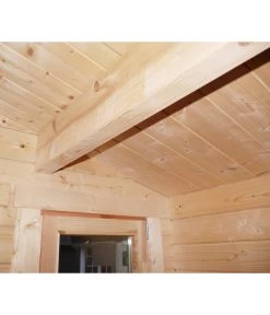 Wolff Finnhaus Gartenhaus Lappland 70-A XL, Inkl. Schlafboden, Ca. B550/H351/T640 Cm -Garten & Außenbereich 6931232 WE DE 004 FinnhausBBHLappland70A