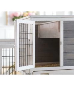 Dehner Lieblinge Nagerheim Janus, Ca. B120/H105/T60 Cm -Garten & Außenbereich 6932420 WE DE 005 DehnerLieblingeRollbarerIndoorkaefigJanus