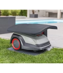 AL-KO Garage Für Mähroboter Robolinho -Garten & Außenbereich 6943120 WE MO 003 Robogarage