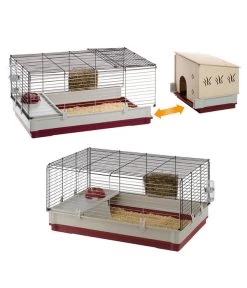 Ferplast Nagerheim Krolik 140 Plus, Ca. B142/H50/T60 Cm 20 Ferplast Nagerheim Krolik 140 Plus, Ca. B142/H50/T60 Cm -Garten & Außenbereich 6953194 WE DE 003 FerplastNagerKKrolik140plus