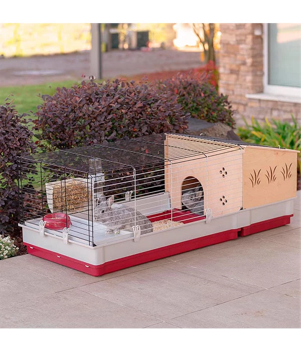 Ferplast Nagerheim Krolik 140 Plus, Ca. B142/H50/T60 Cm 2 Ferplast Nagerheim Krolik 140 Plus, Ca. B142/H50/T60 Cm – Bild 2