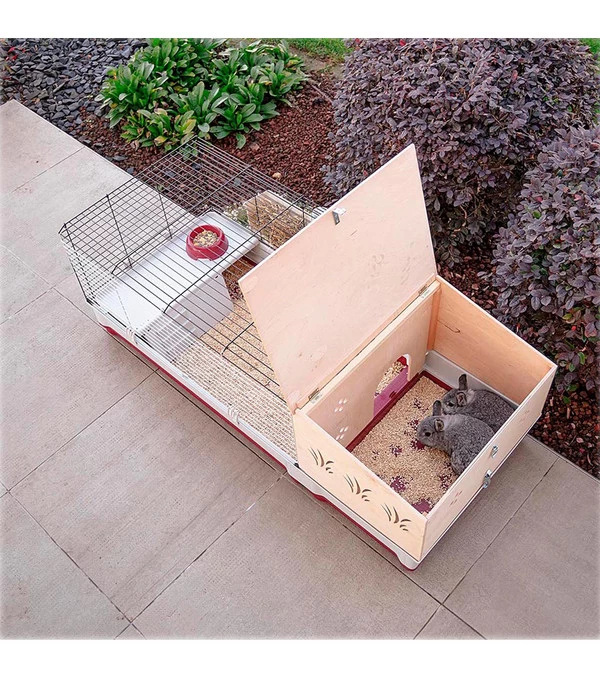 Ferplast Nagerheim Krolik 140 Plus, Ca. B142/H50/T60 Cm 3 Ferplast Nagerheim Krolik 140 Plus, Ca. B142/H50/T60 Cm – Bild 3