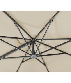 Schneider Ampelschirm Rhodos Smart, Quadratisch, Ca. B300/T300 Cm -Garten & Außenbereich 6953384 WE DE 001 SchneiderAmpelschirmRhodosSmartnatur