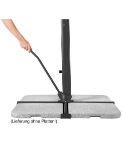 Schneider Ampelschirm Rhodos Smart, Quadratisch, Ca. B300/T300 Cm -Garten & Außenbereich 6953384 WE DE 007 SchneiderAmpelschirmRhodosSmartnatur