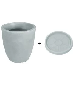 Farmet New Kunststoff-Topf Orione Alto, Rund, Ca. Ø60/H60 Cm