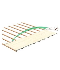 Palmako Fußboden Für Gartenhaus Klara, Ca. 10,4 M² -Garten & Außenbereich 6978399 WE DE 002 FussbodenKlaraNatur