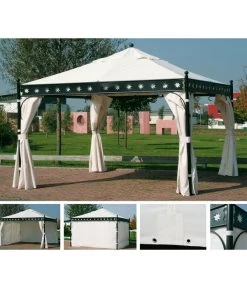 Siena Garden Ersatzdach Für Pavillon Korfu, Natur