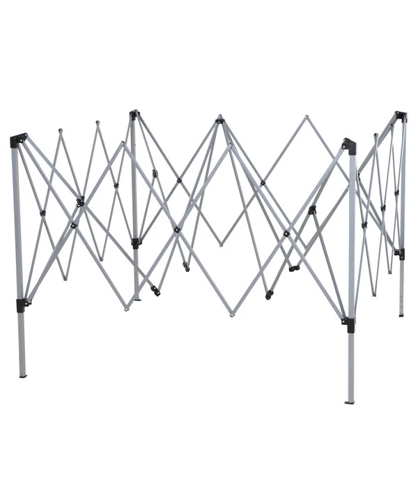 Siena Garden Faltpavillon Starter, Ca. B300/H255/T300 Cm 10 Siena Garden Faltpavillon Starter, Ca. B300/H255/T300 Cm – Bild 10