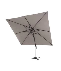 Siena Garden Ampelschirm California N+, Quadratisch, Ca. B250/T250 Cm -Garten & Außenbereich 6987945 WE FS 004 SienaGardenAmpelschirm250x250cmTaupe