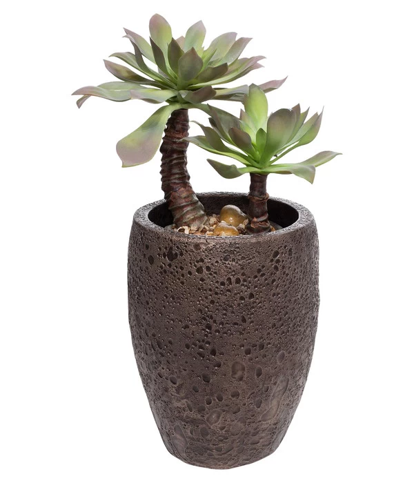 Fleur Ami Kunststoff-Topf Lava, Rund 2 Fleur Ami Kunststoff-Topf Lava, Rund – Bild 2