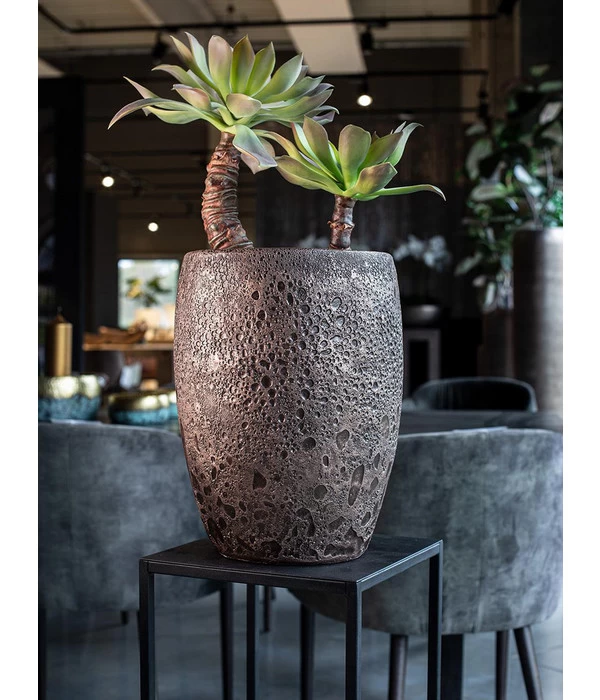 Fleur Ami Kunststoff-Topf Lava, Rund 3 Fleur Ami Kunststoff-Topf Lava, Rund – Bild 3