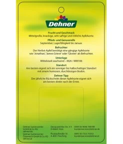 Herbstapfel 'Elstar' -Garten & Außenbereich 7639164 HerbstapfelElstar Etikett 2