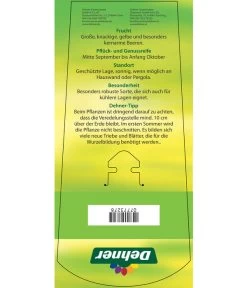 Tafeltraube 'Stefanie' -Garten & Außenbereich 7773278 TafeltraubeStefanie Etikett 2