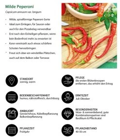 Milde Peperoni -Garten & Außenbereich 8831695 WE IG 001 MildePeperoni